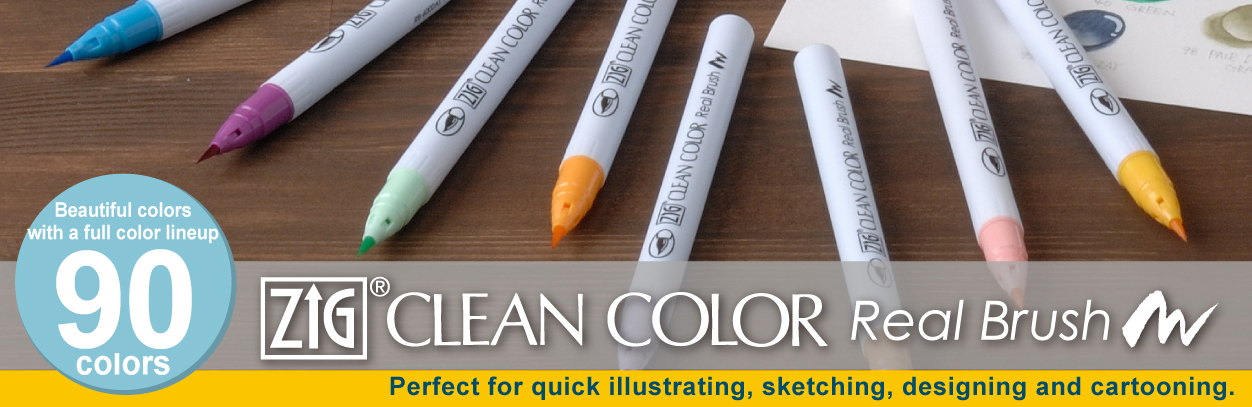 ZIG CLEAN COLOR Real Brush